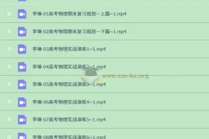 2025高三高考物理二轮课程 – 李琳