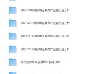 《各大行业产业链全景图》资料合集