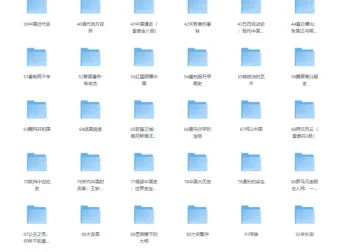 《豆瓣高分历史书单合集》