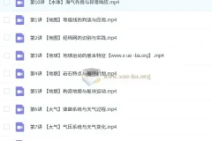 林萧高二地理2026一轮暑假班课程