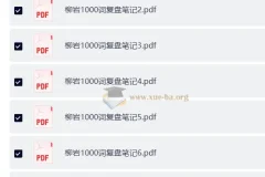 省考柳岩1000词复盘笔记