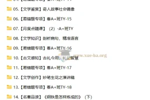 【2025初二春下】初中语文人文创作自主学习课程 – 张笑