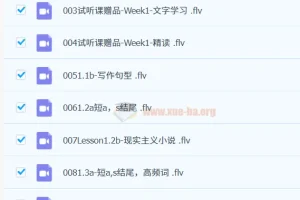 【完结】Wonders美国小学外教写作阅读课
