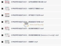 2026考研英语唐迟阅读方法论课程