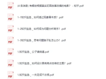 《知乎严选付费文章合集2900篇》