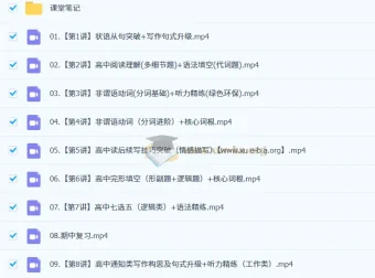 高一英语全年课程：聂宁带你开启英语学习之旅