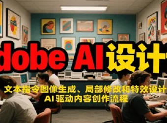 Adobe AI设计课：掌握AI驱动的内容创作全流程