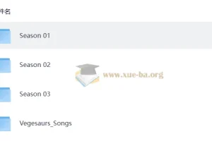 BBC幼儿英语启蒙动画《蔬菜恐龙Vegesaurs》1 – 3季