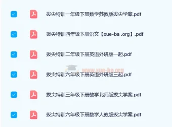 2024春小学拔尖特训课程（涵盖语文、数学、英语）