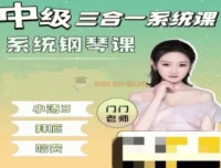 门门老师中级三合一系统钢琴课