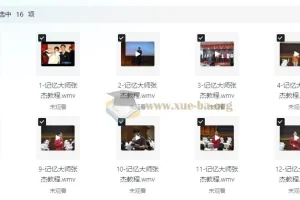 张杰记忆大师全套教程：解锁记忆潜能，成就记忆大师