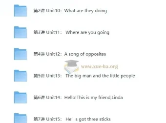 剑桥少儿英语预备级