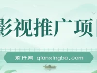 影视推广搬运项目：适合小白的稳定收益项目