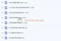 高三物理一轮全体系规划学习卡：莫荒年带你高效备考