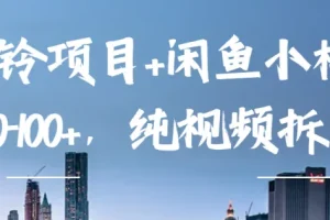 企业彩铃项目与闲鱼小样项目：纯视频拆解高利润玩法