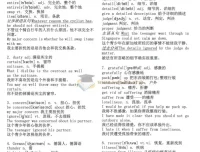 闪电背单词小初高合集