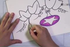 儿童蜡笔画入门13课：水果花卉轻松学