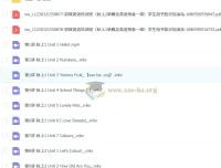 幼升一小学英语：新概念英语预备一级课程（闫舒月）