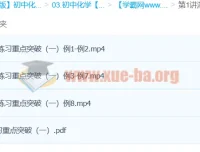 中考化学溶液综合练习重点突破课程【2讲 陈潭飞】