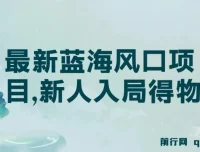 最新蓝海风口：新人入局得物变现项目
