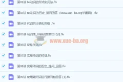 小学英语语法入门50课视频讲解