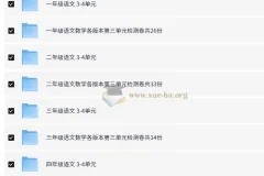 1 – 6年级《快乐学习报》单元检测卷教辅资料