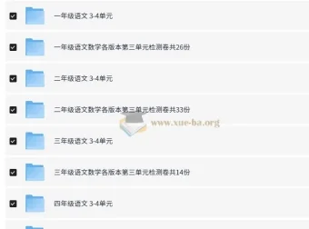 1 – 6年级《快乐学习报》单元检测卷教辅资料