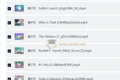 100节英语启蒙动画课程