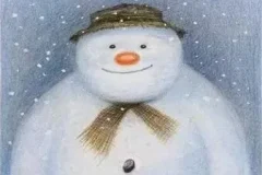 儿童绘本故事《雪人》PPT
