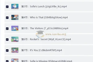 100节英语启蒙动画课程