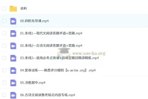 国家玮2025高一高二语文全年课程：全国卷+新高考