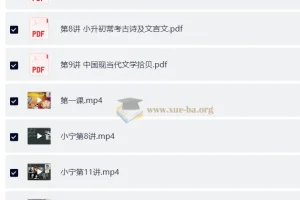 小宁春季小学六年级语文尖子班课程