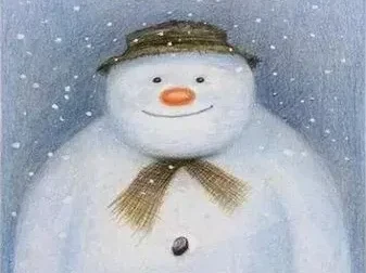 儿童绘本故事《雪人》PPT