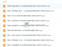 2025年高考语文二轮专项复习课件PPT
