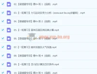2023 – 2024初三物理廉思佳寒假班课程