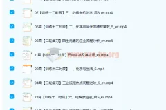 2022高三高考化学李霄君S班春季班课程