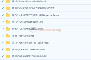 2013年初三化学下学期人教版寒假课内突破与中考总复习课程