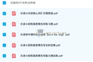 乐读小升初衔接套装：助力平稳过渡
