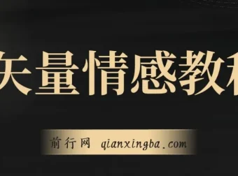 矢量动画情感教程：高点赞涨粉，适用于情感、思维、创业教育等赛道