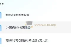 小学数学：DK图解数学、高斯数学导引讲解与超级课堂奥数课程合集