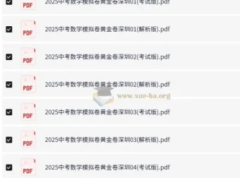 2025中考数学模拟卷黄金卷（广东、深圳、广州专用）