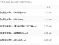 有声书《British Council 互动职业英语》全30集 – Joyce