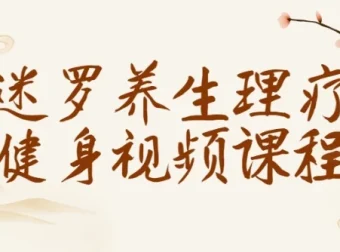 迷罗养生理疗健身视频课程