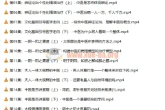 潘毅《闻道中医—推天檤以明医事》35集课程