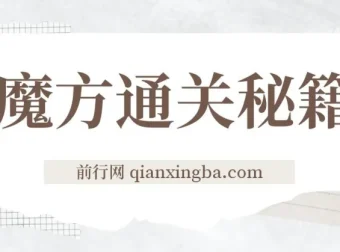 魔方通关秘籍：被忽略的蓝海项目，低成本高利润