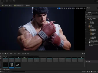街头霸王隆UE5虚幻5次世代游戏角色制作全流程课程 – 带资料