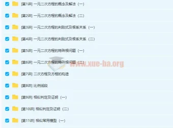 朱韬初二暑假数学竞赛预习领先班课程10讲带讲义