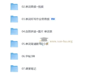 2025秋人教PEP版四年级上册英语学习资源包