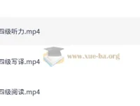 刘晓燕四六级考试急救班（原保命班）