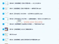 孙清珍初二语文阅读写作课程